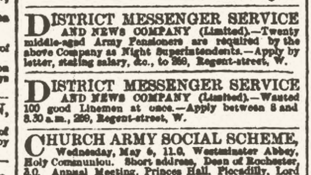 District Messenger Service & Co